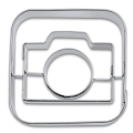 App-Ausstecher Camera 5 cm